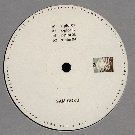 Sam Goku - Explorations