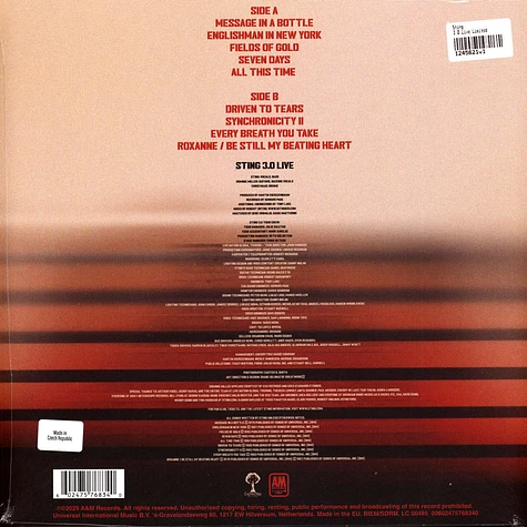 Sting - 3.0 Live