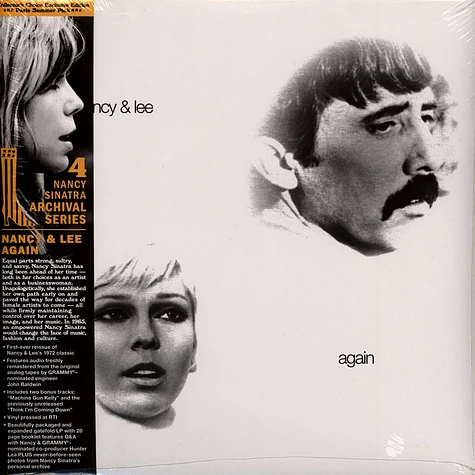 Nancy Sinatra & Lee Hazlewood - Nancy & Lee Again Nancy’s Paris Summer Pink Vinyl Edition