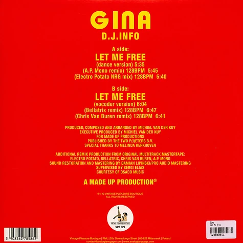 Gina - Let Me Free
