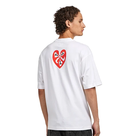 The Trilogy Tapes - TTT Heart T-Shirt (White) | HHV