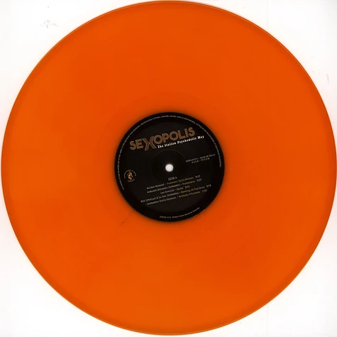 V.A. - Sexopolis - The Italian Psychedelic Way Orange Vinyl Edition