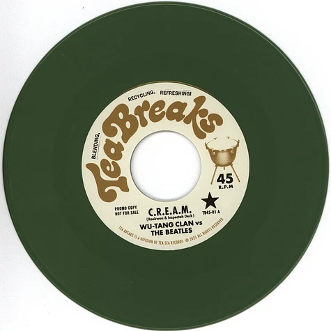 Wu-Tang Clan Vs. The Beatles - C.R.E.A.M. Green Vinyl Edition