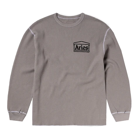 Aries - Reversible Temple Waffle LS Tee