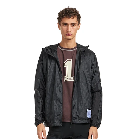 Satisfy - Pertex® Diamond Fuse Windbreaker (Black) | HHV