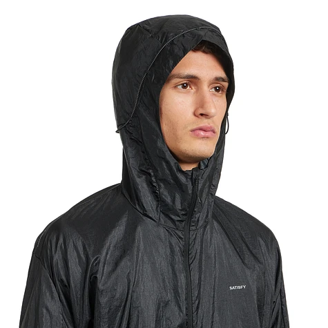 Satisfy - Pertex® Diamond Fuse Windbreaker (Black) | HHV