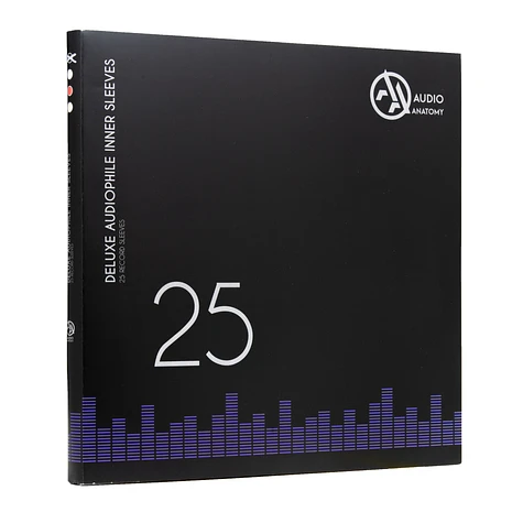 Audio Anatomy - 25X 12" Deluxe Audiophile Antistatic Inner Sleeves