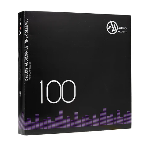 Audio Anatomy - 100X 12" Deluxe Audiophile Antistatic Inner Sleeves