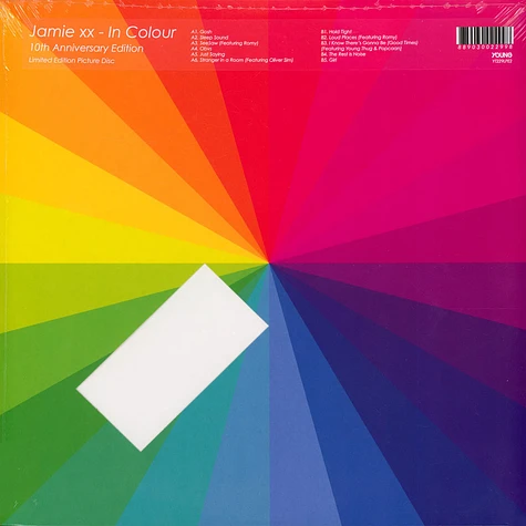 Jamie XX - In Colour Anniversary Picture Disc Edition