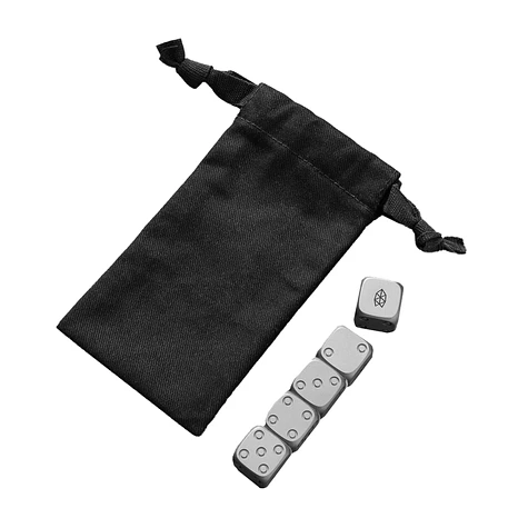 The James Brand - The TJB Titanium Dice Set