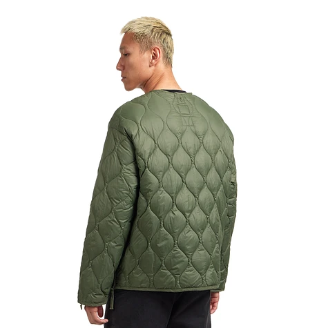 TAION - Military M65 Liner W-Zip Short Down Jacket (Soft Shell)