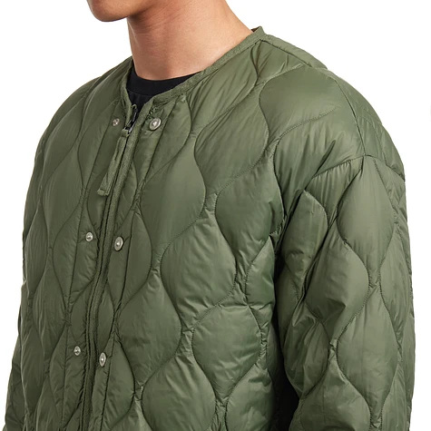TAION - Military M65 Liner W-Zip Short Down Jacket (Soft Shell)