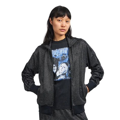 アディダス Lurex firebird S トラックトップ オリジナルス adidas LUREX FIREBIRD TRACK TOP ブラック/シルバーメタリック
