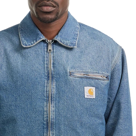 Carhartt WIP - OG Detroit Jacket "Bradenton" Denim, 12.75 oz