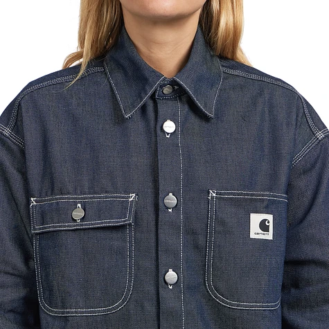 Carhartt WIP - W' Louis Shirt Jac "Melbourne" Denim, 11 oz