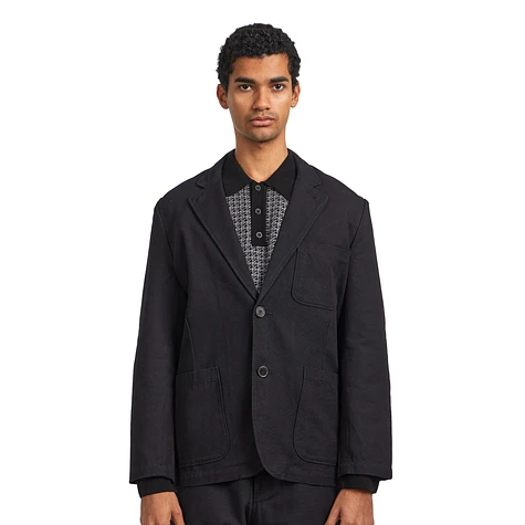 Universal Works - Two Button Jacket (Black) | HHV