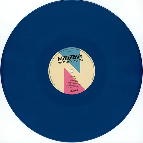 The Molotovs - Wasted On Youth Blue Vinyl Edition - Vinyl LP