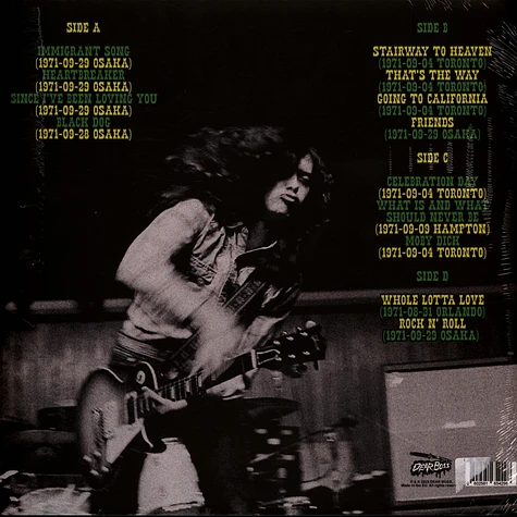 Led Zeppelin - Evolution Is Timing: 1971 Radio Sessions Green
