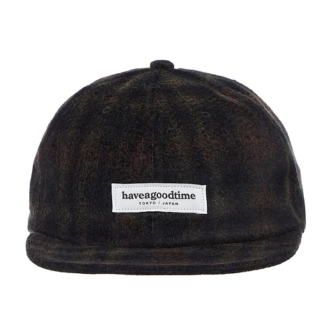 have a good time - Side Logo Needle Punch Check Cap