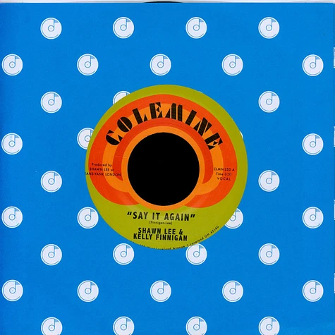 Shawn Lee & Kelly Finnigan - Say It Again Harpsichord Rock Black Vinyl Edition