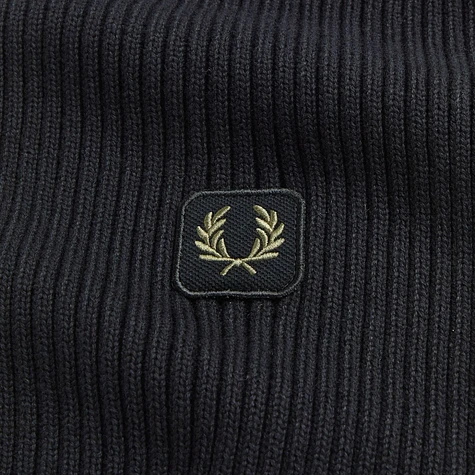 Fred Perry - Cotton Ribbed Scarf