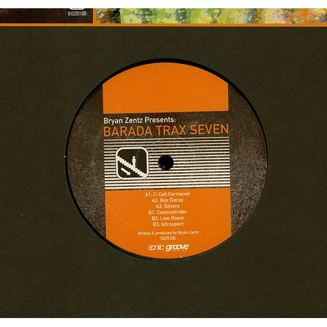 Bryan Zentz - Barada Trax 7 - Vinyl 12