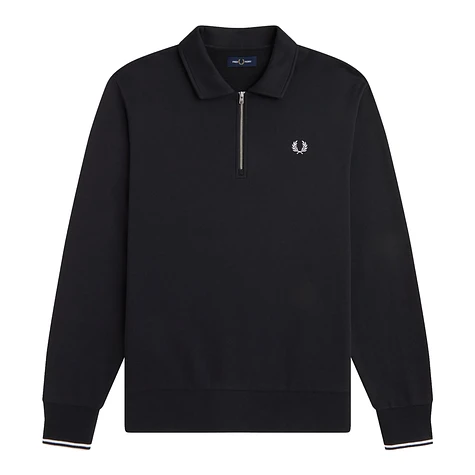 Fred Perry - Half Zip Collared Sweatshirt
