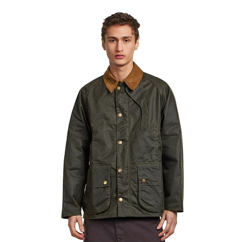 Barbour - Modified Beaufort Spectator Wax Jacket (Archive Olive) | HHV