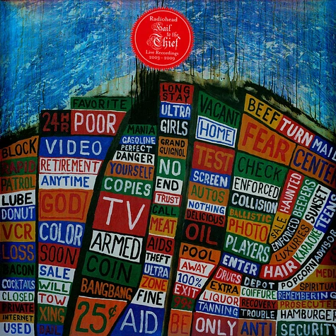 Radiohead - Hail To The Thief (Live Recordings 2003-2009) Black Vinyl Edition