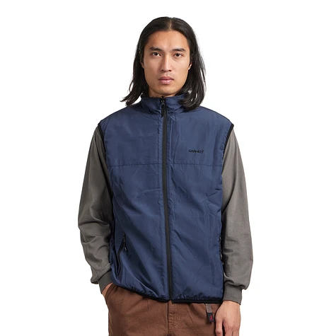 Gramicci - Thermal Fleece Reversible Vest (Navy) | HHV