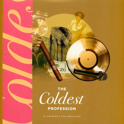 限定500枚THE Coldest Profession/DJ PREMIER DJ Premier X Roc Marciano - The Coldest Profession Limited Pink