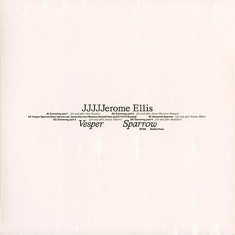 Jjjjjerome Ellis - Vesper Sparrow