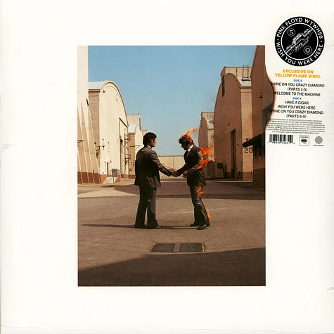Pink Floyd - Wish You Were Here Yellow Flame Vinyl Edition