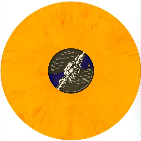 Pink Floyd - Wish You Were Here Yellow Flame Vinyl Edition