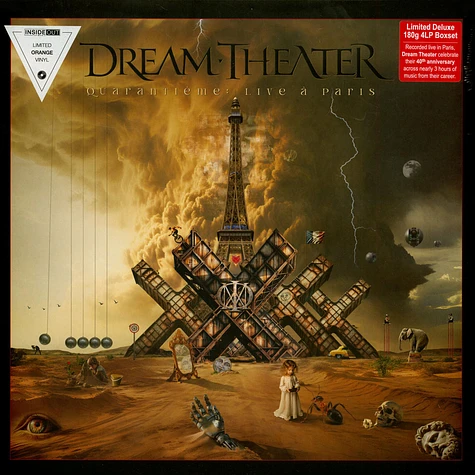 Dream Theater - Quarantième: Live À Paris Indie Exlusive Orange