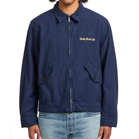 Nudie Jeans - Blake Zip Jacket Back Sateen