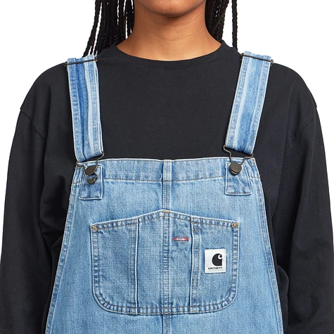 Carhartt WIP - W' Bib Overall Straight "Camano" Denim