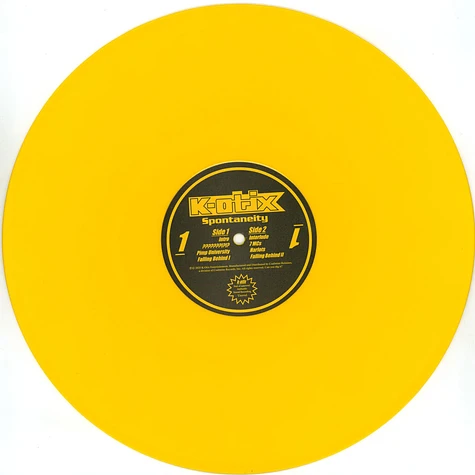 K-Otix - Spontaneity HHV Exclusive Canary Yellow Vinyl Edition