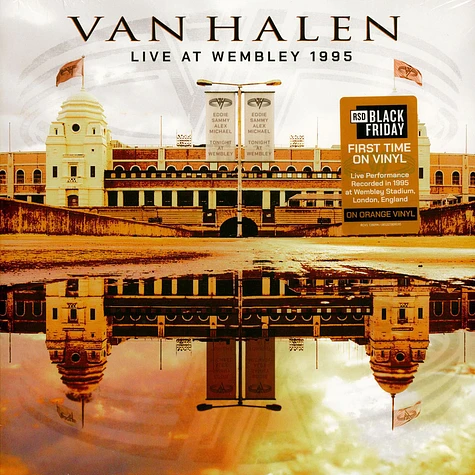 Van Halen - Live At Wembley 1995 Orange Vinyl Black Friday Record
