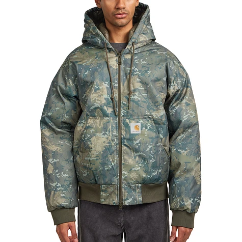Carhartt WIP - OG Active Cold Jacket (Camo Combi / Green) | HHV