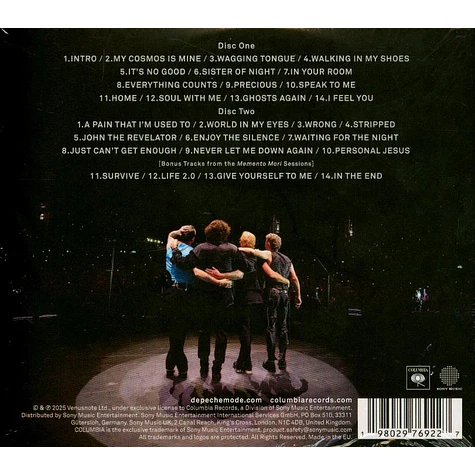 Depeche Mode - Memento Mori: Mexico City - 2CD - 2025 - EU