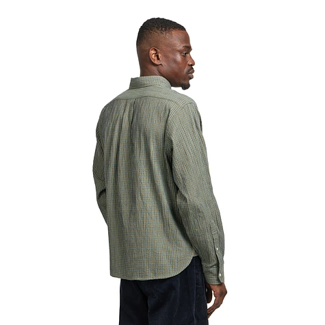 Brain Dead x Brooks Brothers California - Check Oxford Button Up Shirt