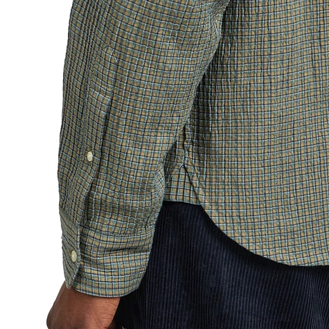Brain Dead x Brooks Brothers California - Check Oxford Button Up Shirt