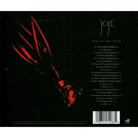 Joji - Piss In The Wind - CD - 2026 - Original | HHV