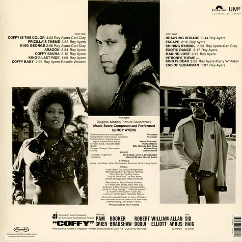 洋楽 Roy Ayers / Coffy ( OST ) Roy Ayers - OST Coffy - Vinyl LP - 1973 - EU - Reissue | HHV