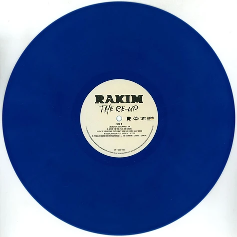 Rakim X Big Ghost Ltd - The Re-Up Big Ghost Cover Blue Vinyl