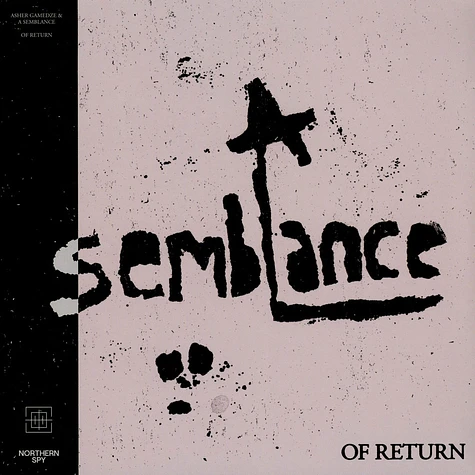 Asher Gamedze - A Semblance: Of Return Emulsive Return Clear Smoke Vinyl Edition