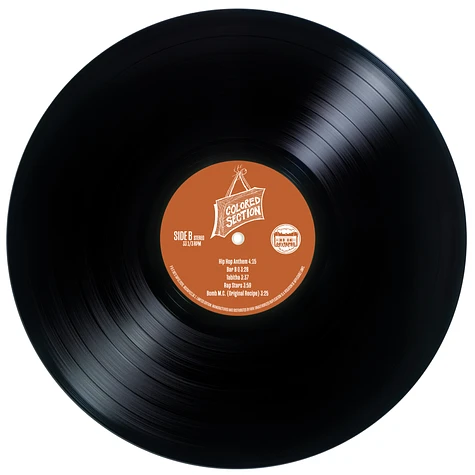 The Colored Section - Bomb M.C. - Vinyl 2LP+7
