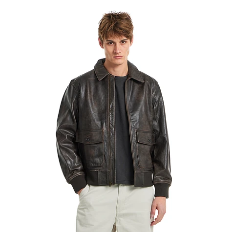 Levi's® - Clayton Leather Aviator (Brown Leather Bracken) | HHV