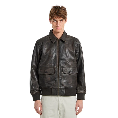 Levi's® - Clayton Leather Aviator (Brown Leather Bracken) | HHV